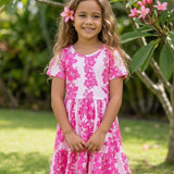 Pink Mauna Lani Tee Dress - Sweet Sweet Honey Hawaii