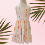 Pink Plumeria Palaka Brooklyn Dress - Sweet Sweet Honey Hawaii