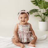 Pink sands | Heirloom Thin strap Onesie - Sweet Sweet Honey Hawaii