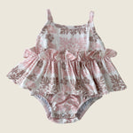 Pink sands | Heirloom Thin strap Onesie - Sweet Sweet Honey Hawaii