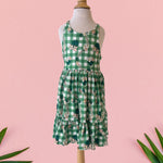 Plumeria Palaka Brooklyn Dress - Sweet Sweet Honey Hawaii