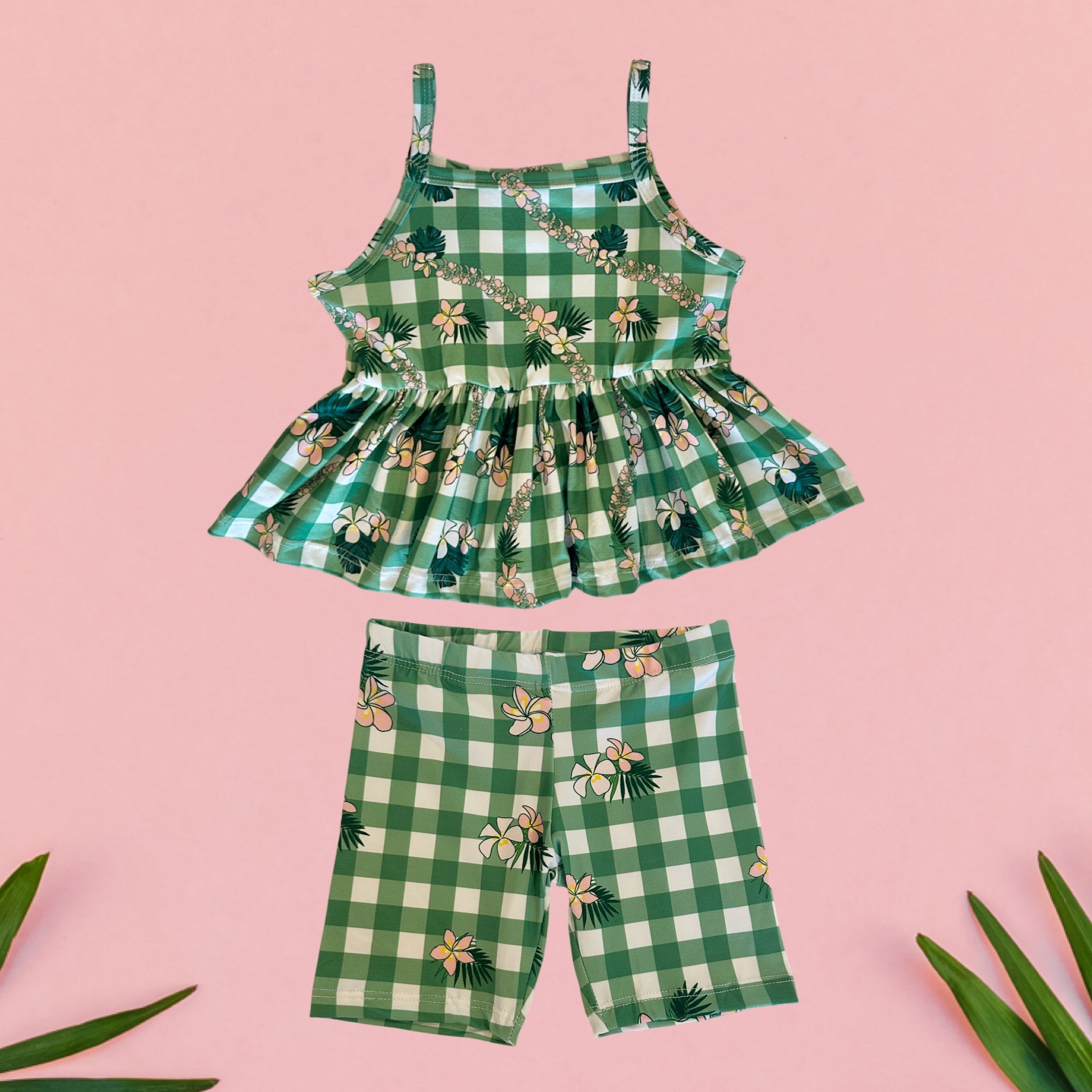 Plumeria Palaka GG set - Sweet Sweet Honey Hawaii