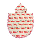Pua lei Pom Pom Hooded Towel - Sweet Sweet Honey Hawaii