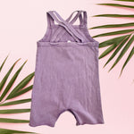 Purple Tiare Quilt Xback Jumpsuit - Sweet Sweet Honey Hawaii