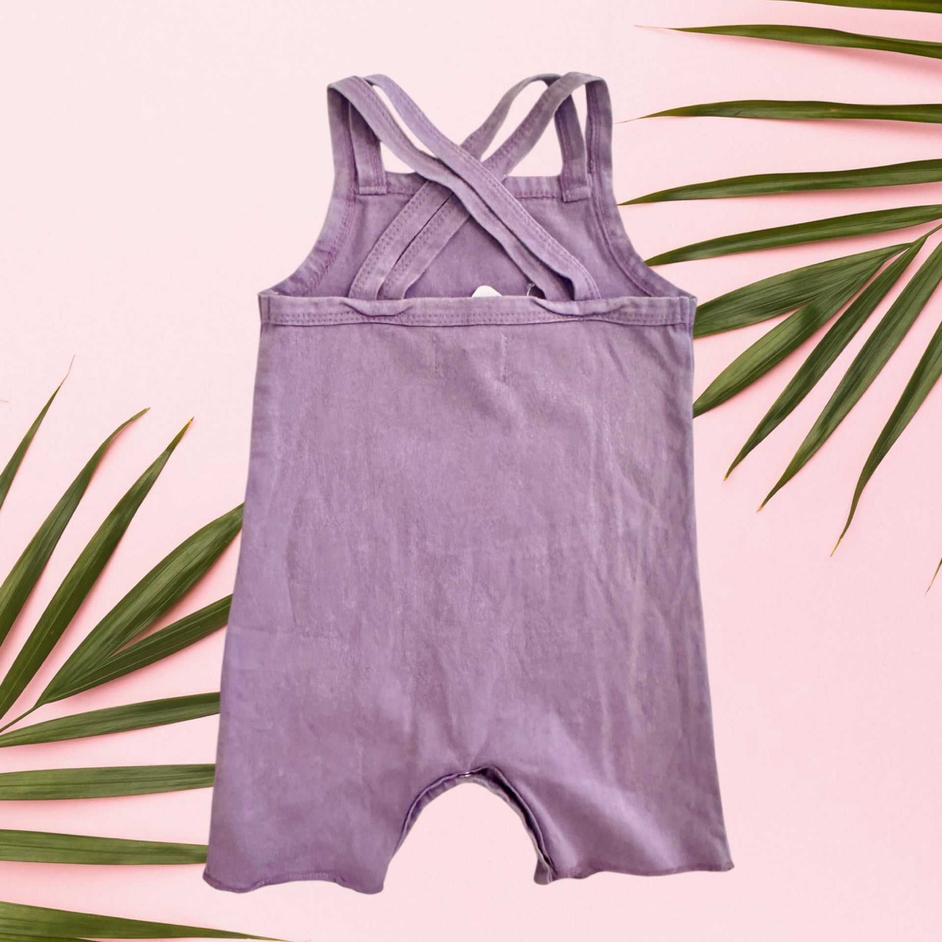 Purple Tiare Quilt Xback Jumpsuit - Sweet Sweet Honey Hawaii