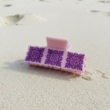 Quilt Claw Clip - Sweet Sweet Honey Hawaii
