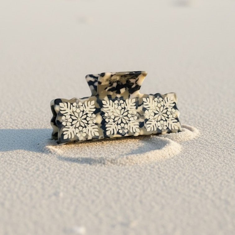 Quilt Claw Clip - Sweet Sweet Honey Hawaii