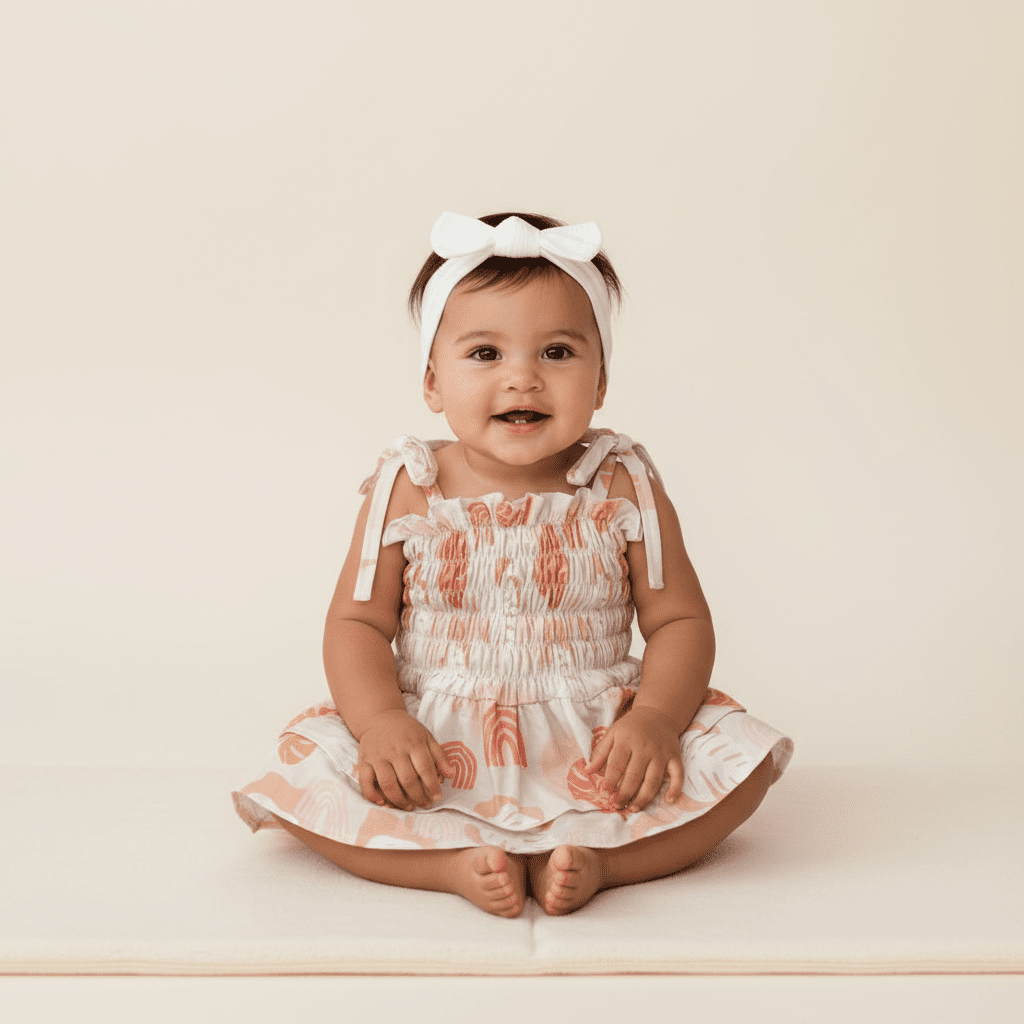 Rainbow Monstera Melody Romper - Sweet Sweet Honey Hawaii