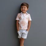 Sands of Wailea Collared Shirt - Sweet Sweet Honey Hawaii