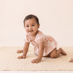Sands of Wailea Sleeved Melody Romper - Sweet Sweet Honey Hawaii
