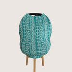 Teal Lei Car Seat Cover - Sweet Sweet Honey Hawaii