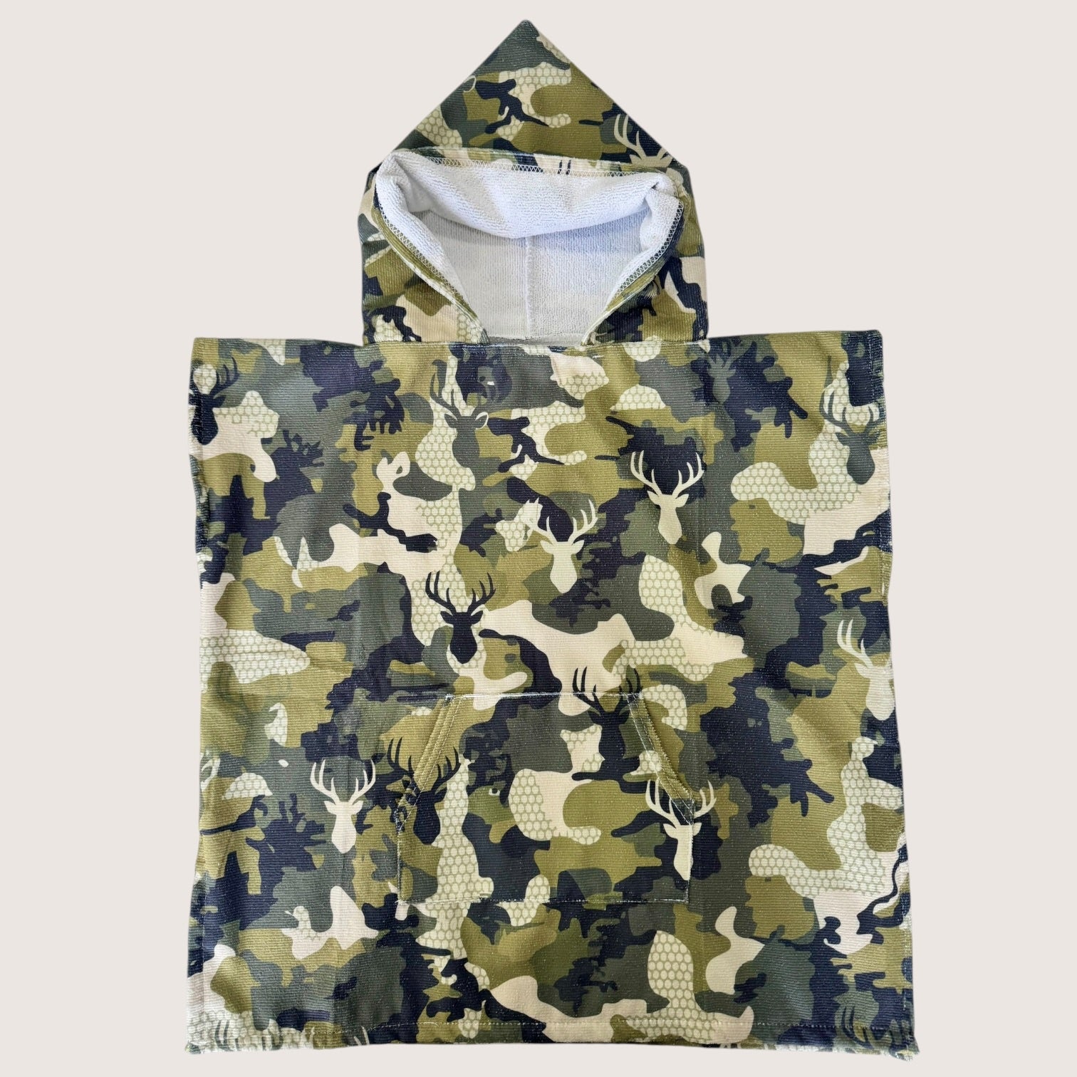 Teen Island stag camo Hooded Towel - Sweet Sweet Honey Hawaii