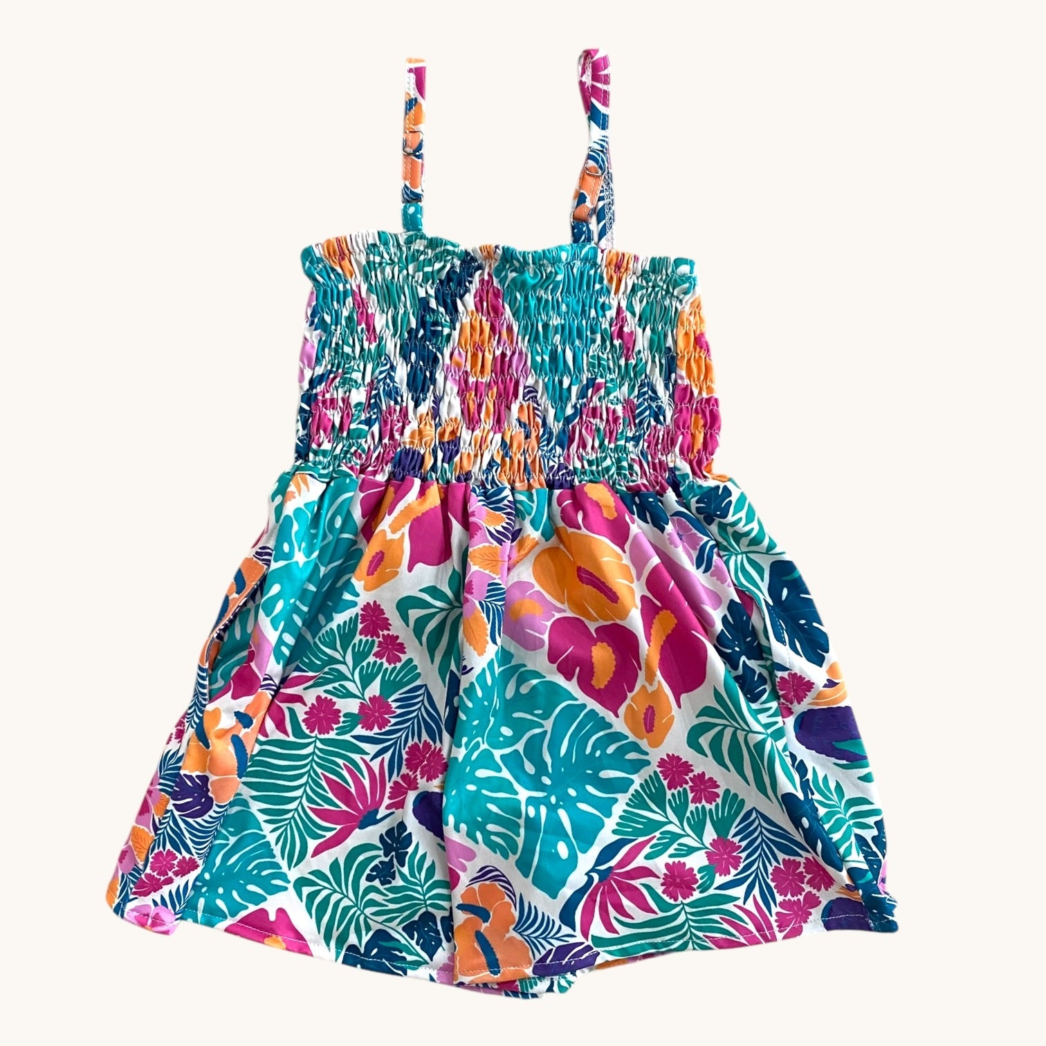 Tropical Muse Kaia romper - Sweet Sweet Honey Hawaii