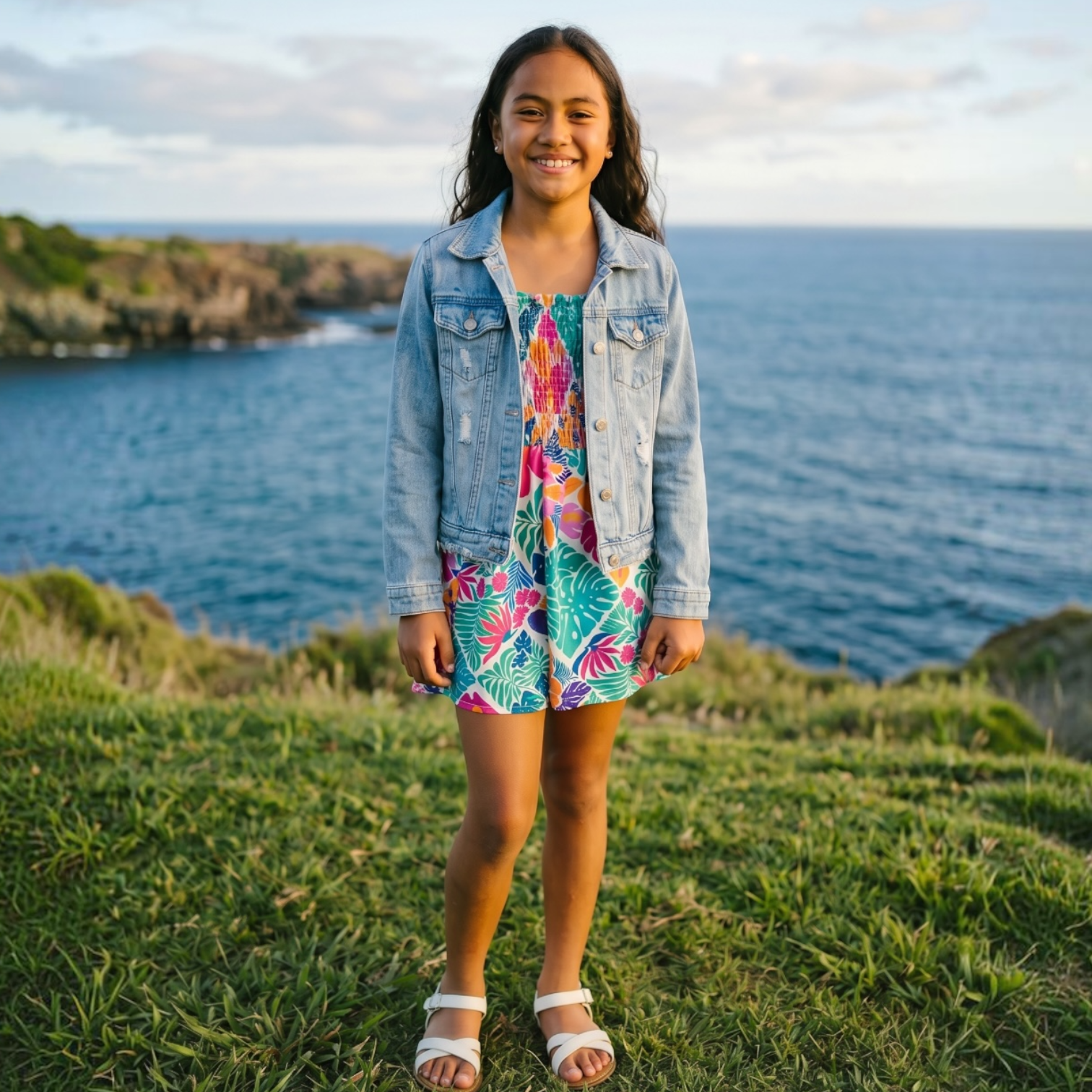 Tropical Muse Kaia romper - Sweet Sweet Honey Hawaii