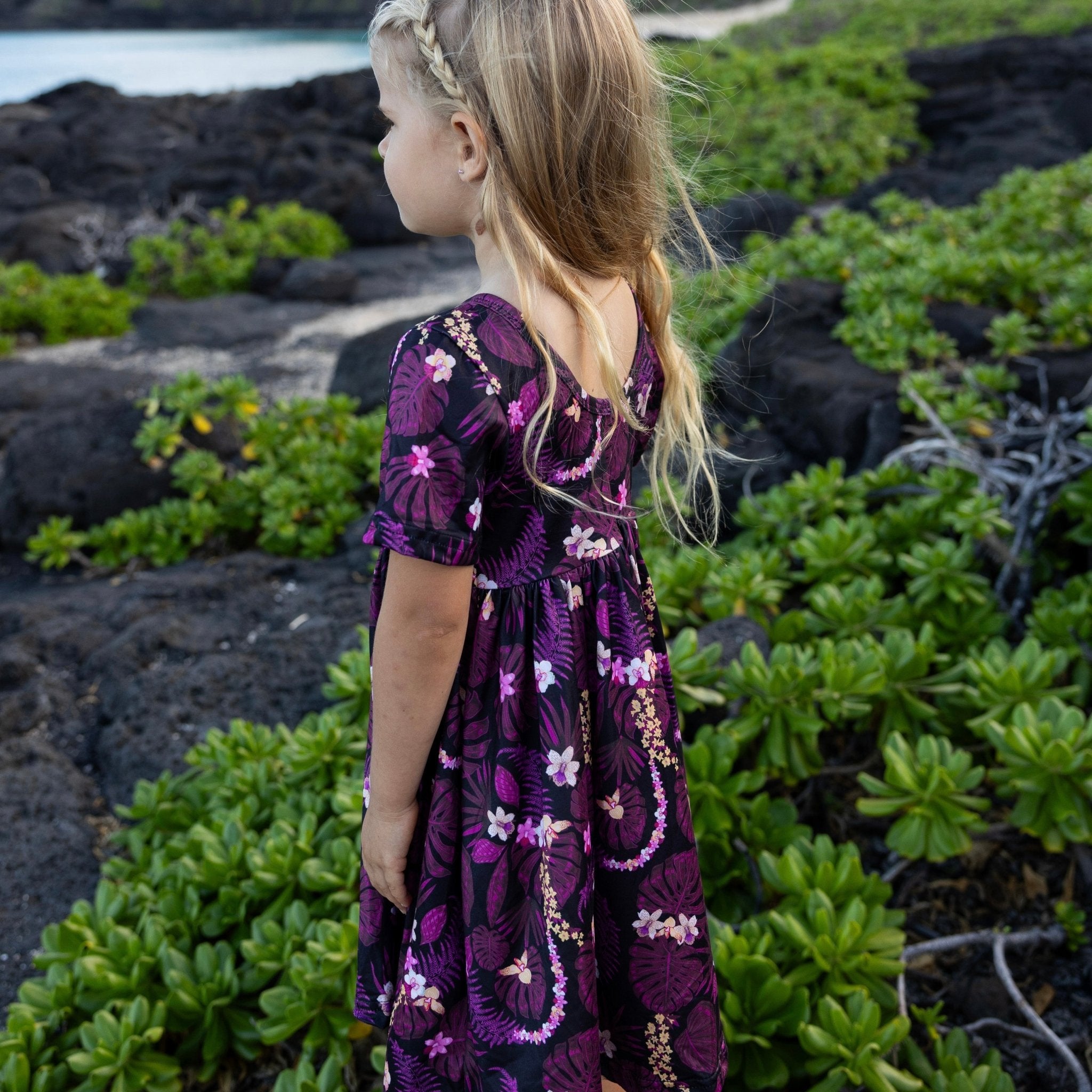 Tropical Night Tee Dress - Sweet Sweet Honey Hawaii