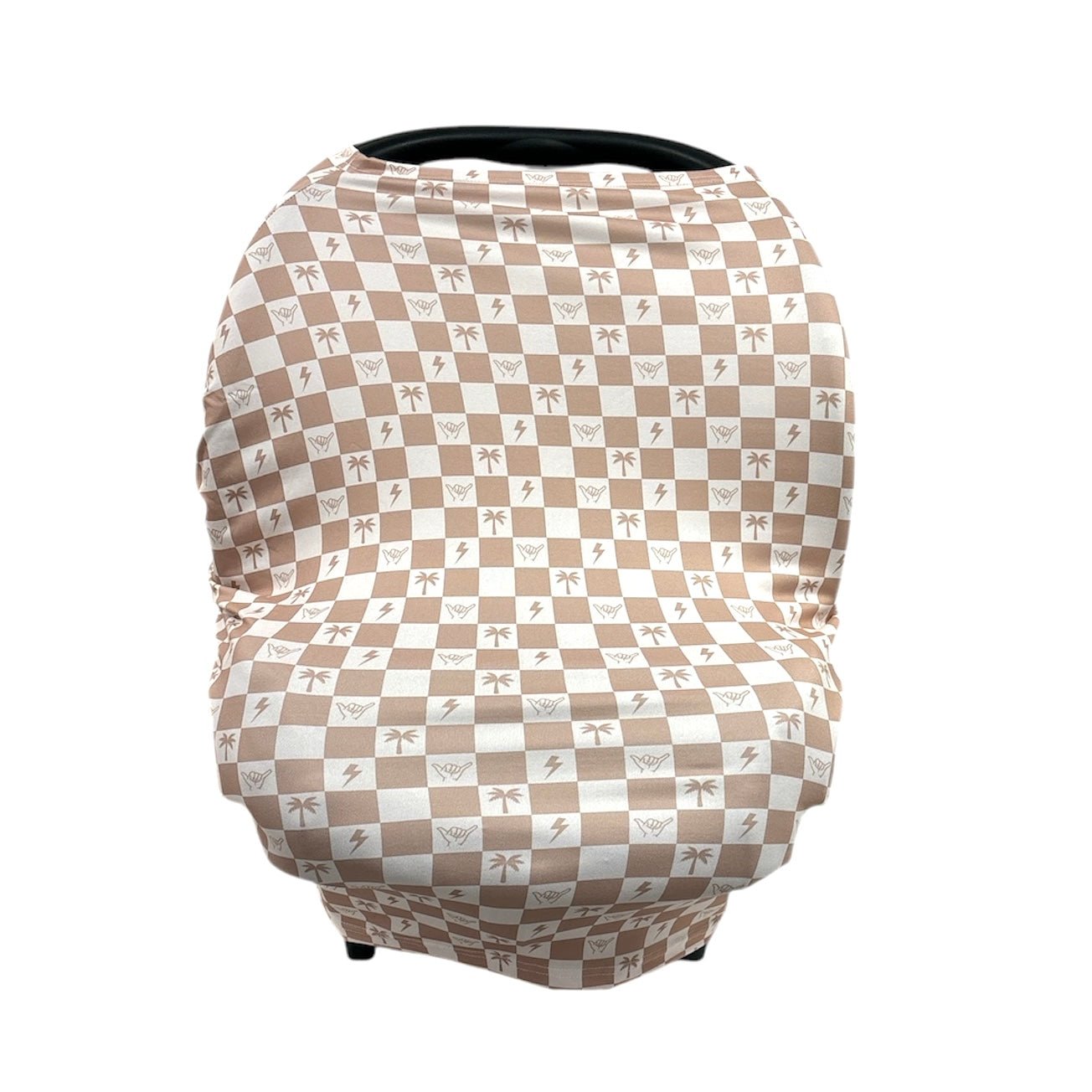 Westside Checkered Sands Car Seat Cover - Sweet Sweet Honey Hawaii