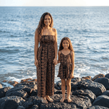 Women's Black/Brown Lei Taylor Jumpsuit - Sweet Sweet Honey Hawaii