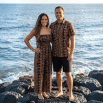 Women's Black/Brown Lei Taylor Jumpsuit - Sweet Sweet Honey Hawaii
