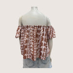 Women's Brown Lei Baby Doll Top - Sweet Sweet Honey Hawaii
