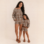 Women's Brown Orchid Off the shoulder Sweater - Sweet Sweet Honey Hawaii
