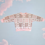 Women's Pink Sands Heirloom Crewneck Sweater - Sweet Sweet Honey Hawaii