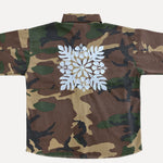 Women's Quilt Camo Denim Jacket - Sweet Sweet Honey Hawaii