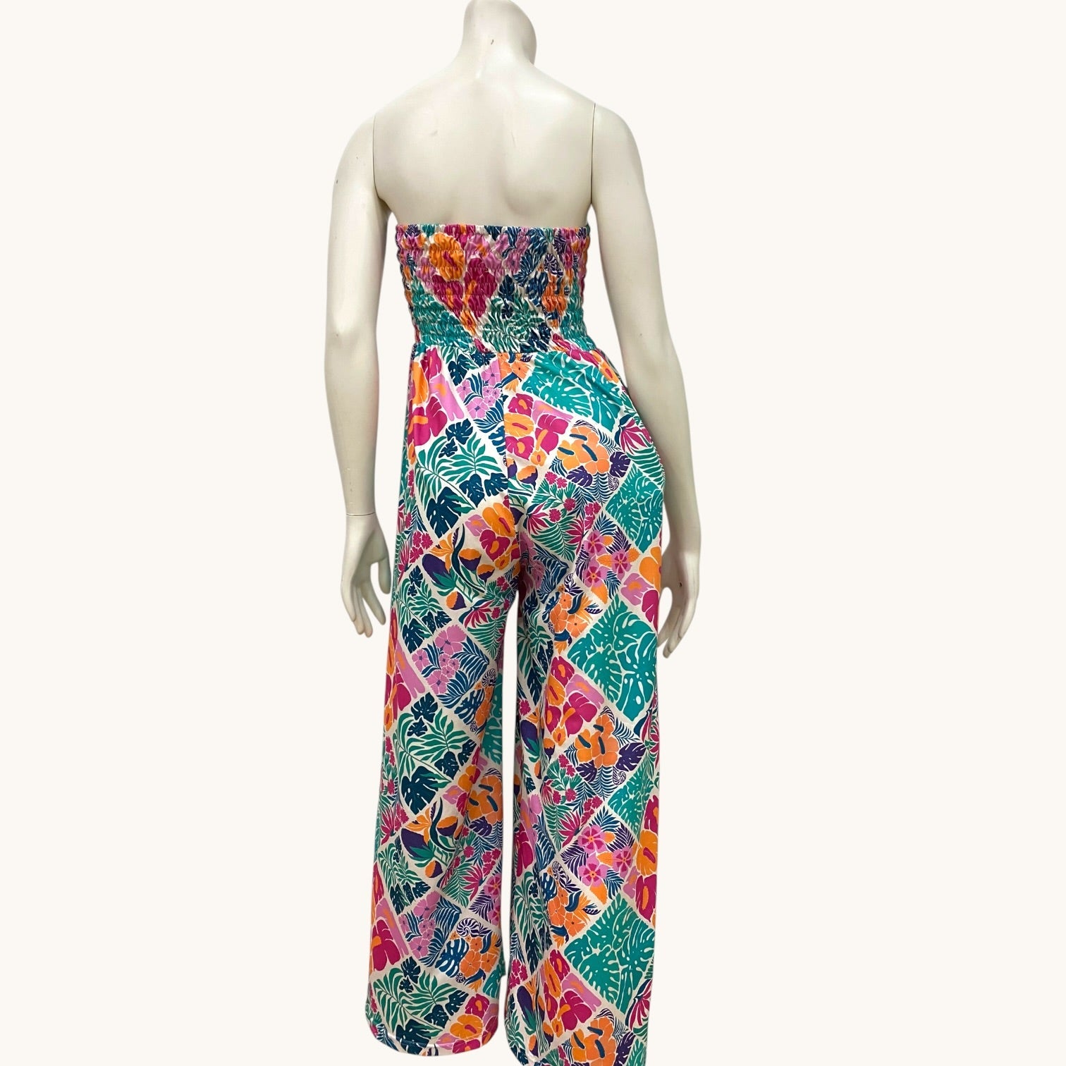 Women's Tropical muse Taylor Jumpsuit - Sweet Sweet Honey Hawaii