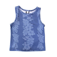Baby & Children Aloha Wear Mauna Lani Lapis Tank Top - Sweet Honey