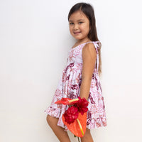 Cream Pahoa Shoulder Tie Dress - Sweet Sweet Honey Hawaii