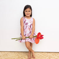 Cream Pahoa Shoulder Tie Dress - Sweet Sweet Honey Hawaii
