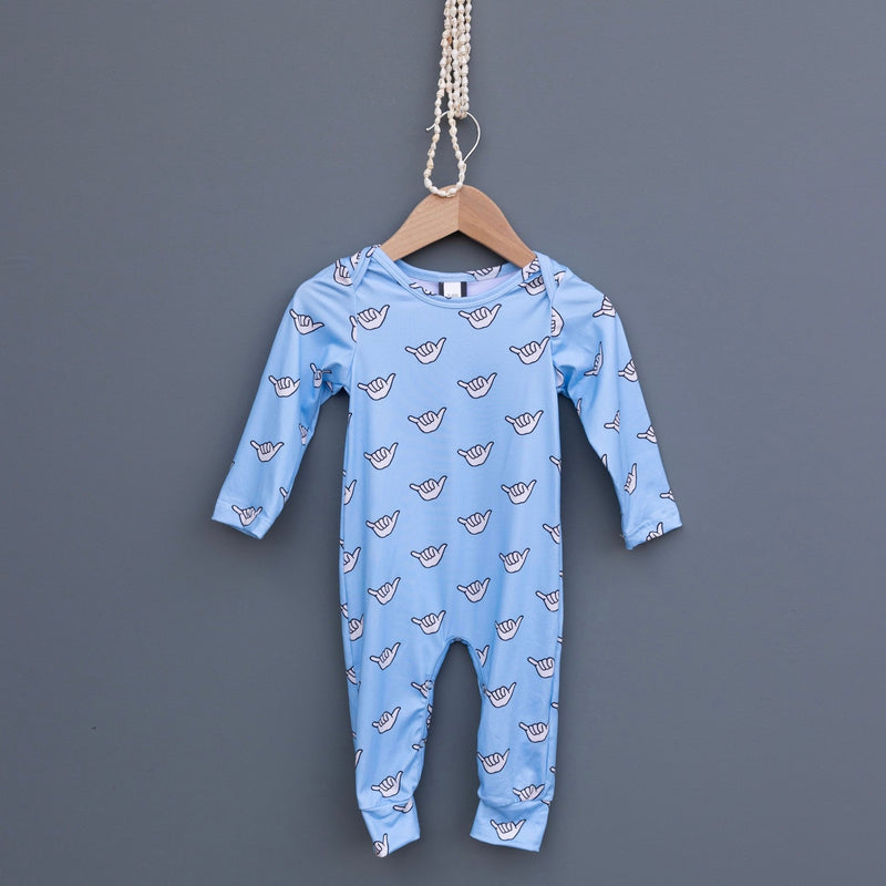 Periwinkle Shaka Pajama(Solid) - Sweet Sweet Honey Hawaii