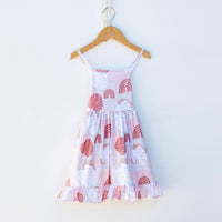 Rainbow Monstera Stella Dress - Sweet Sweet Honey Hawaii