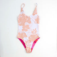 Sands/Sunsets of Wailea One piece Reversible Bikini - Sweet Sweet Honey Hawaii